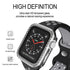 41mm 2 in 1 Diamond Bumper Case with Screen Protector for Apple Watch 7