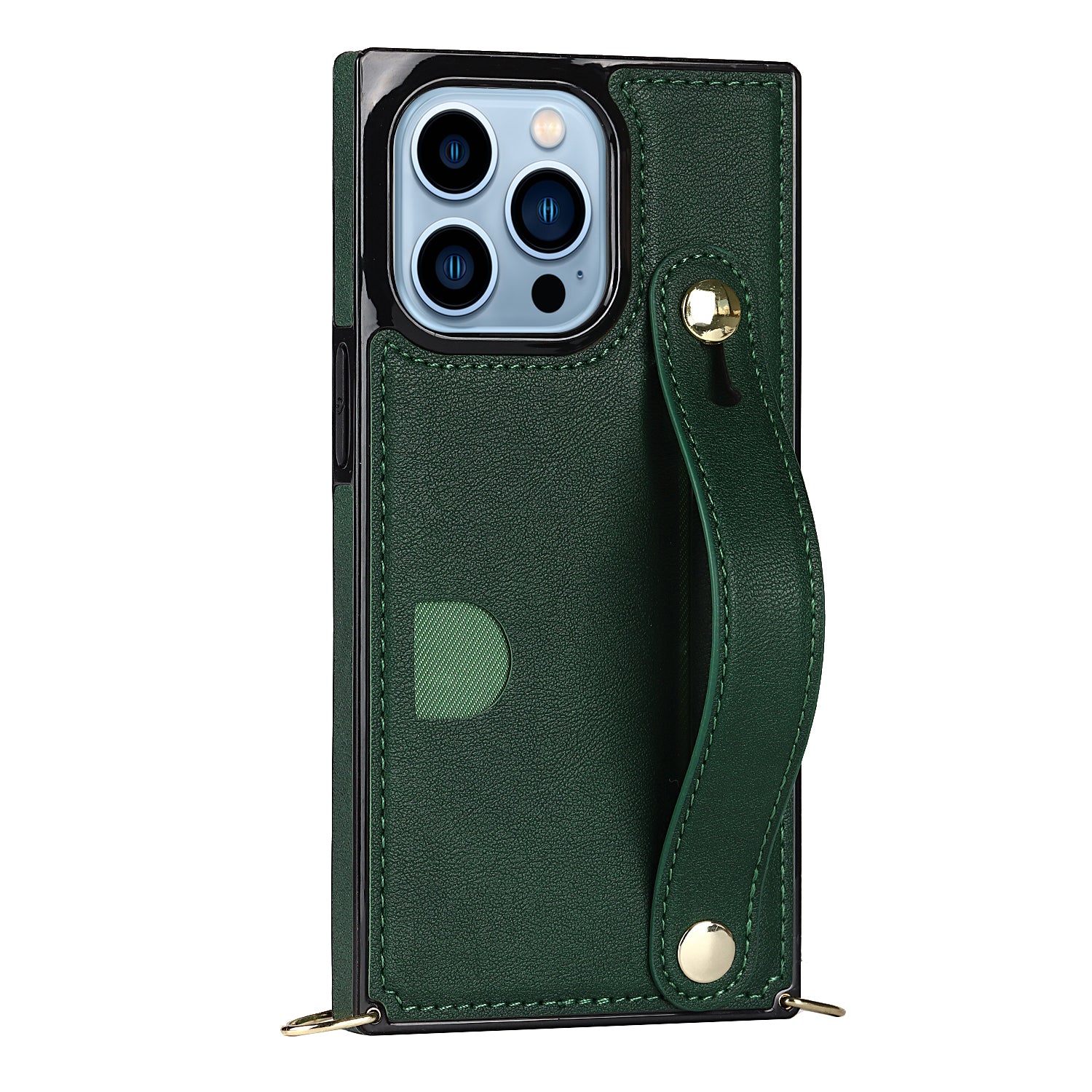 Fashion Leather Case with 1 Credit Card Slots for iPhone 12 Pro Max (6.7")