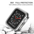 45mm 2 in 1 Diamond Bumper Case with Screen Protector for Apple Watch 7