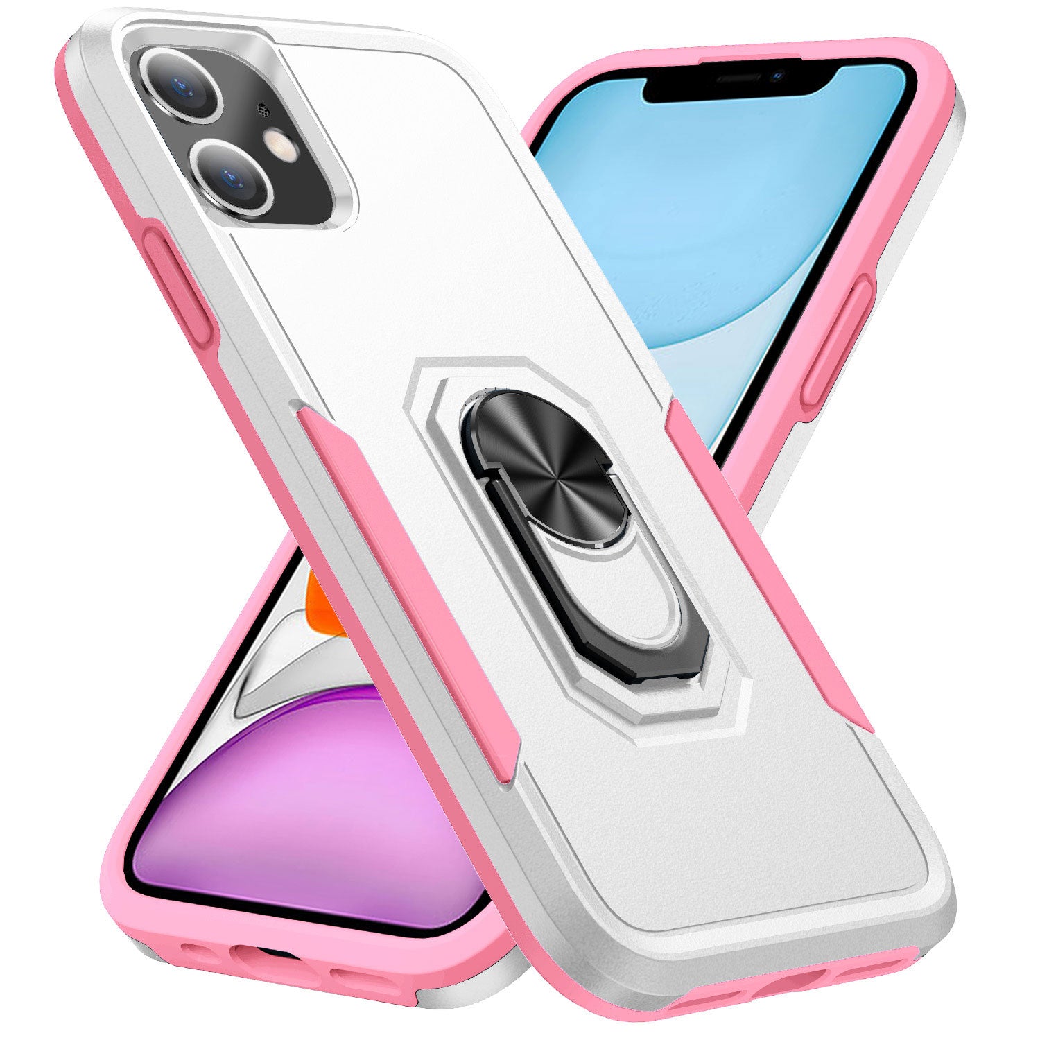 iPhone 11 (6.1’’)Kickstand fully protected heavy-duty shockproof case