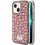 iPhone  13 Diamond inlaid on both sides,color pearl case