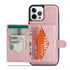 iPhone 14 Pro Magnetic 2 in1  Leather card bag case  and Removable Back Cover