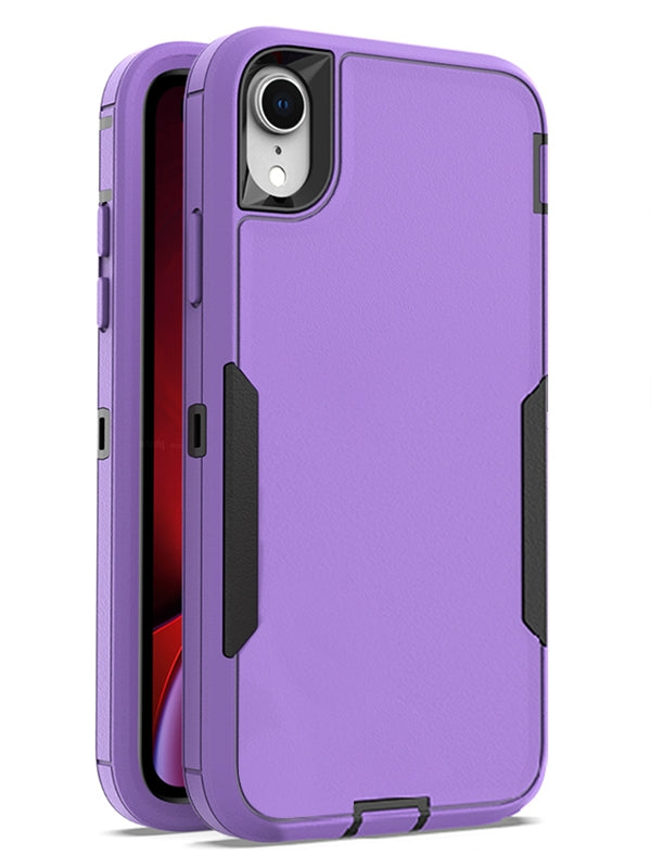 Adsorbable fully protected heavy-duty shockproof housing for iPhone XR