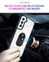 Samsung Galaxy S22 Plus Acrylic transparency magnetic GPS Car Mount Phone holder case