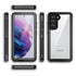 Samsung Galaxy S21 FE 360 Full Protective Waterproof Case with Built-in Screen Fingerprint Protector -Black