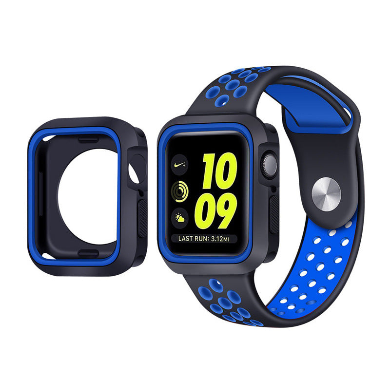 41mm Two color TPU soft case for Apple Watch  Series 7