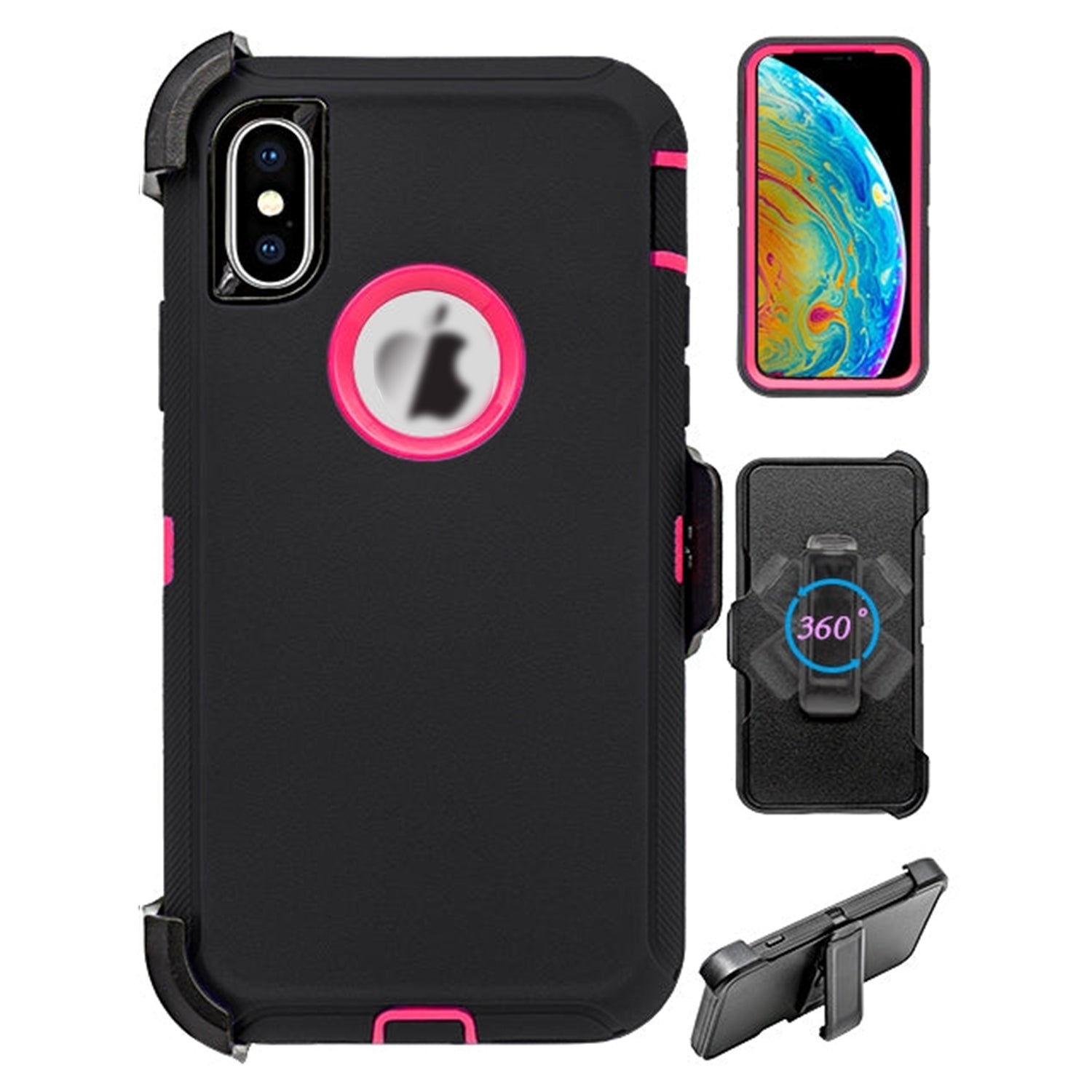 iPhone X / XS Full Protection Heavy Duty Shockproof Case