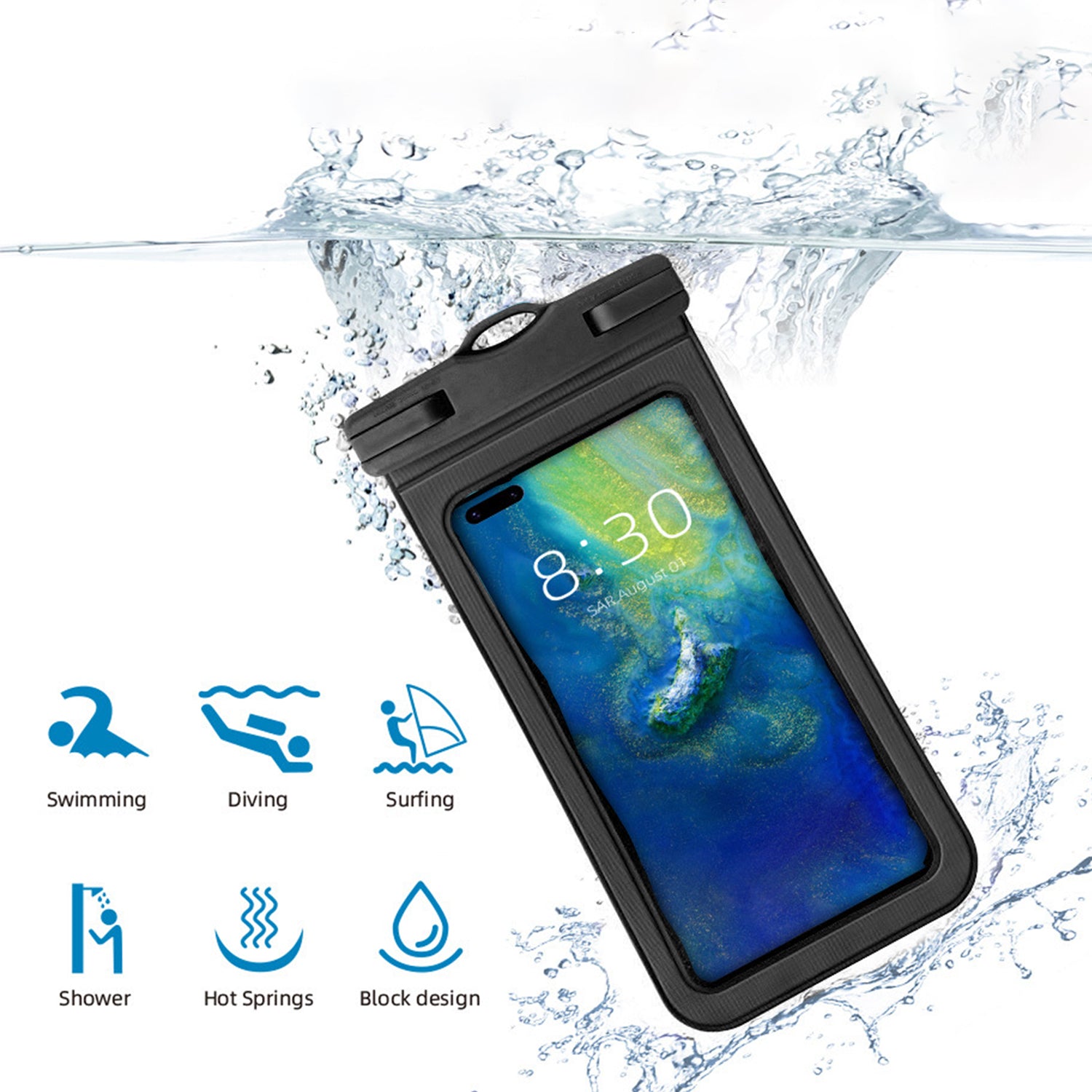 Rafting diving mobile phone waterproof bag