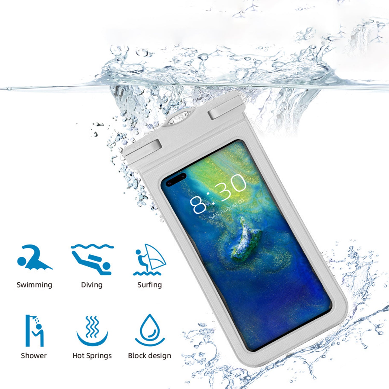 Rafting diving mobile phone waterproof bag