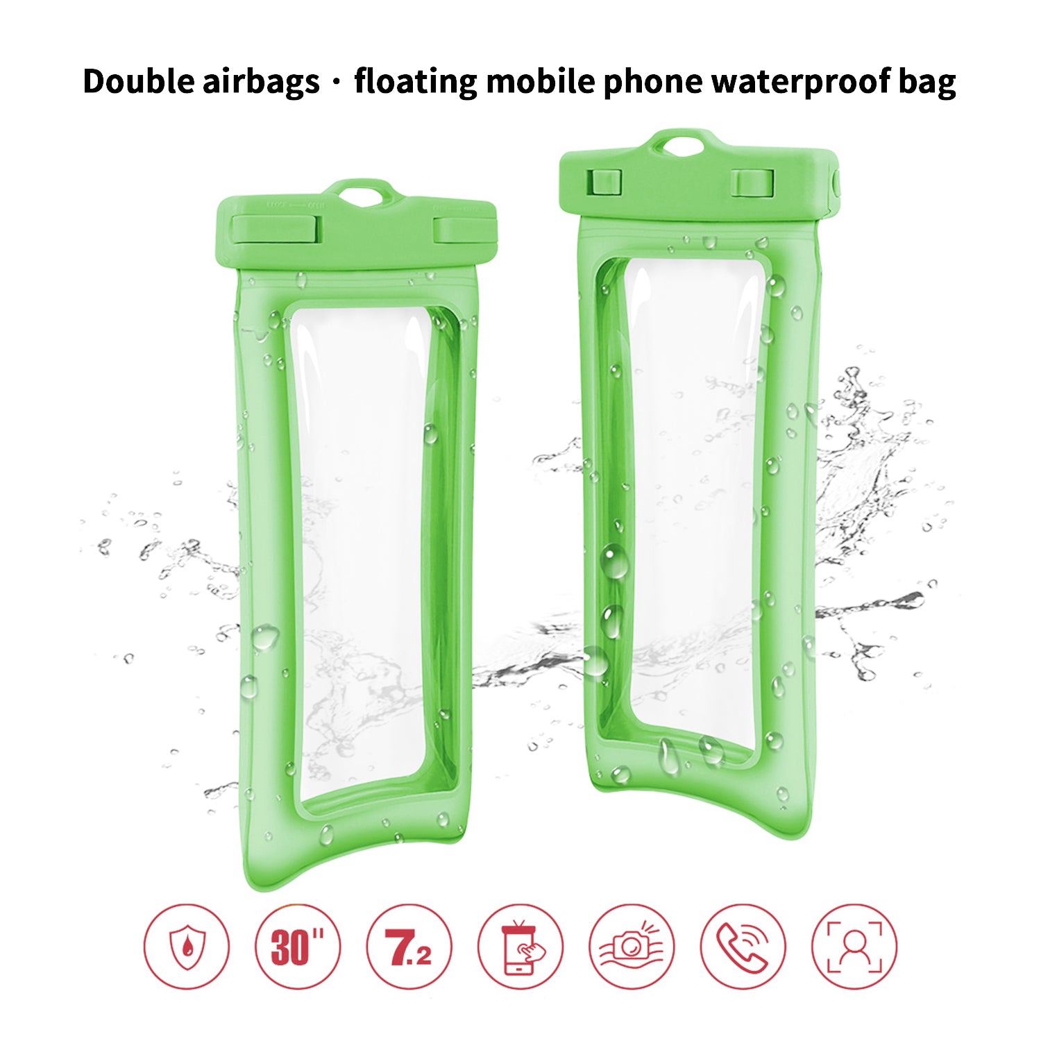 Rafting diving mobile phone waterproof bag