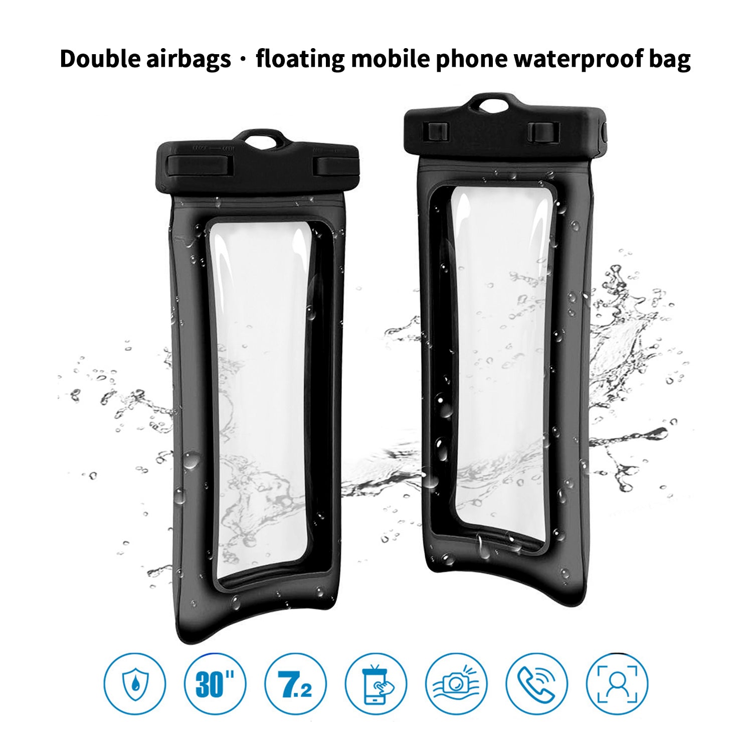 Rafting diving mobile phone waterproof bag