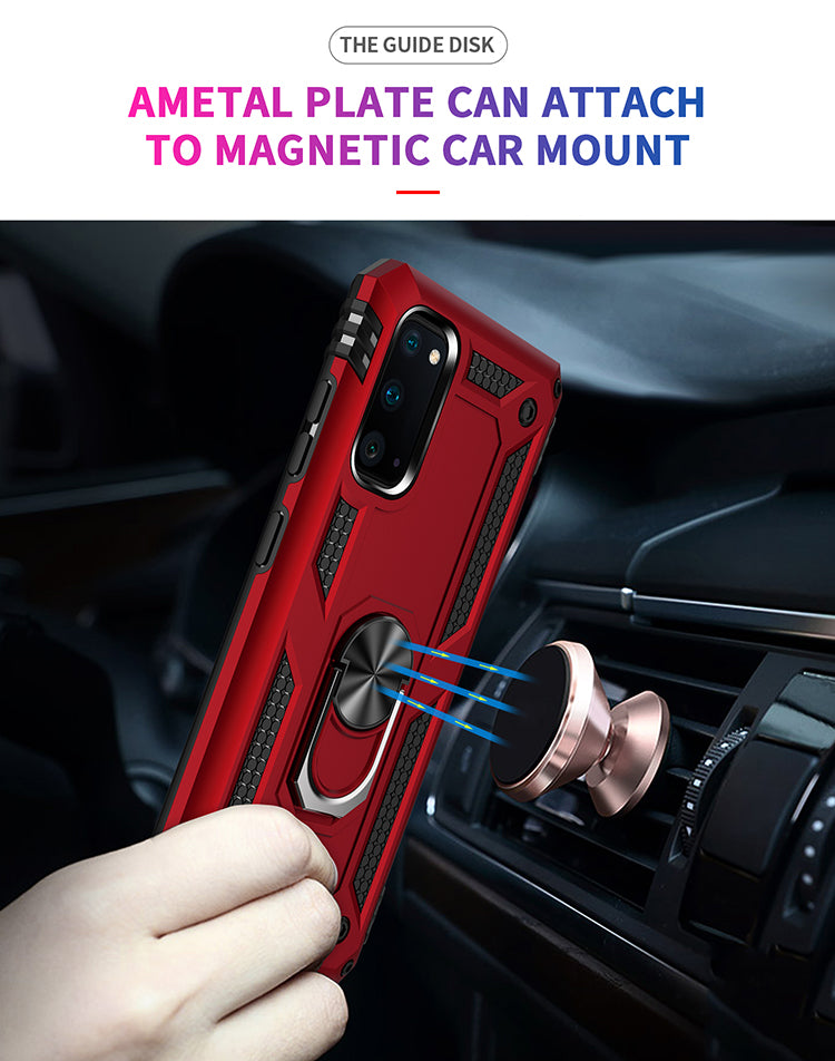 Dual Colors Ring Magnetic GPS car mount Phone Holder for Samsung Galaxy S20