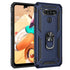 LG K51  Dual Colors Ring Magnetic GPS car mount Phone Holder case