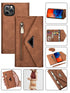 iPhone 11 Pro Max 2 IN 1 Leather Wallet Case  with 7 Credit Card Slots