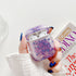 Transparent Floating Glitter Protective Case with Keychain for Airpods