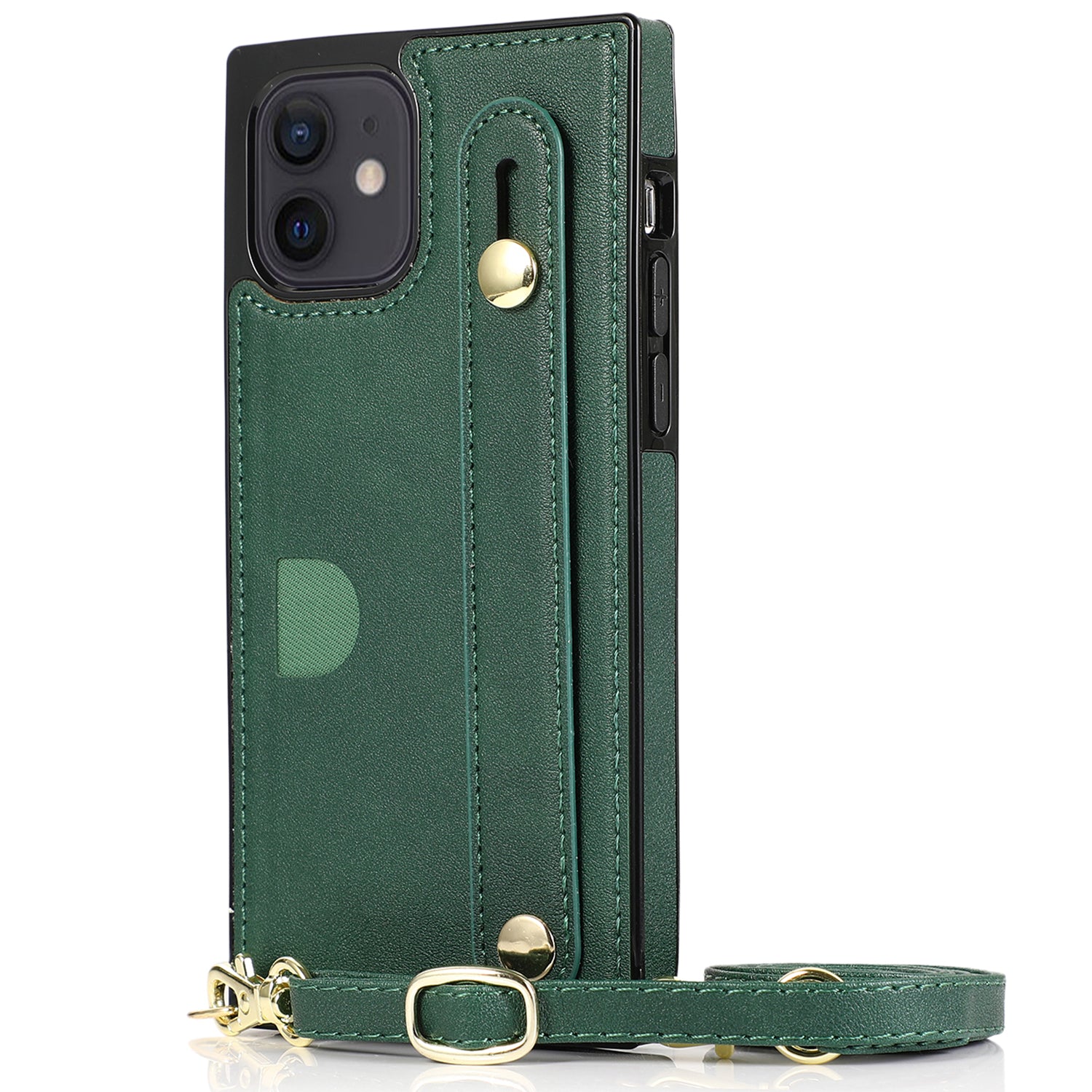 Fashion Leather Case with 1 Credit Card Slots for iPhone 12 Mini (5.4")