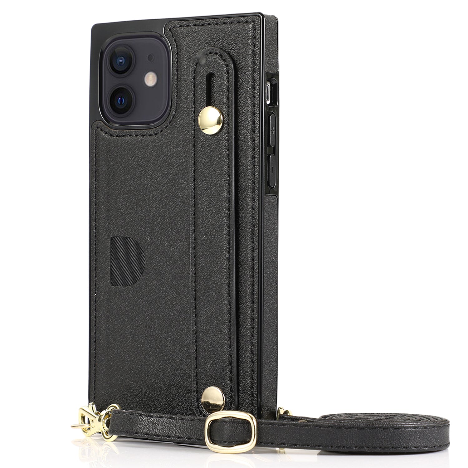 Fashion Leather Case with 1 Credit Card Slots for iPhone 12 Mini (5.4")