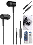 General 3.5mm standard plug wired headset-Black