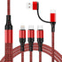 PD fast charging 5-in-1 data cable 2-in-3 charging cable