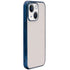 iPhone 13 Electroplating edge frosted transparent ultra-thin fine hole case