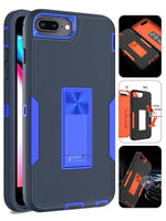 iPhone  6/7/8 Plus(5.5'') Kickstand fully protected heavy-duty shockproof case