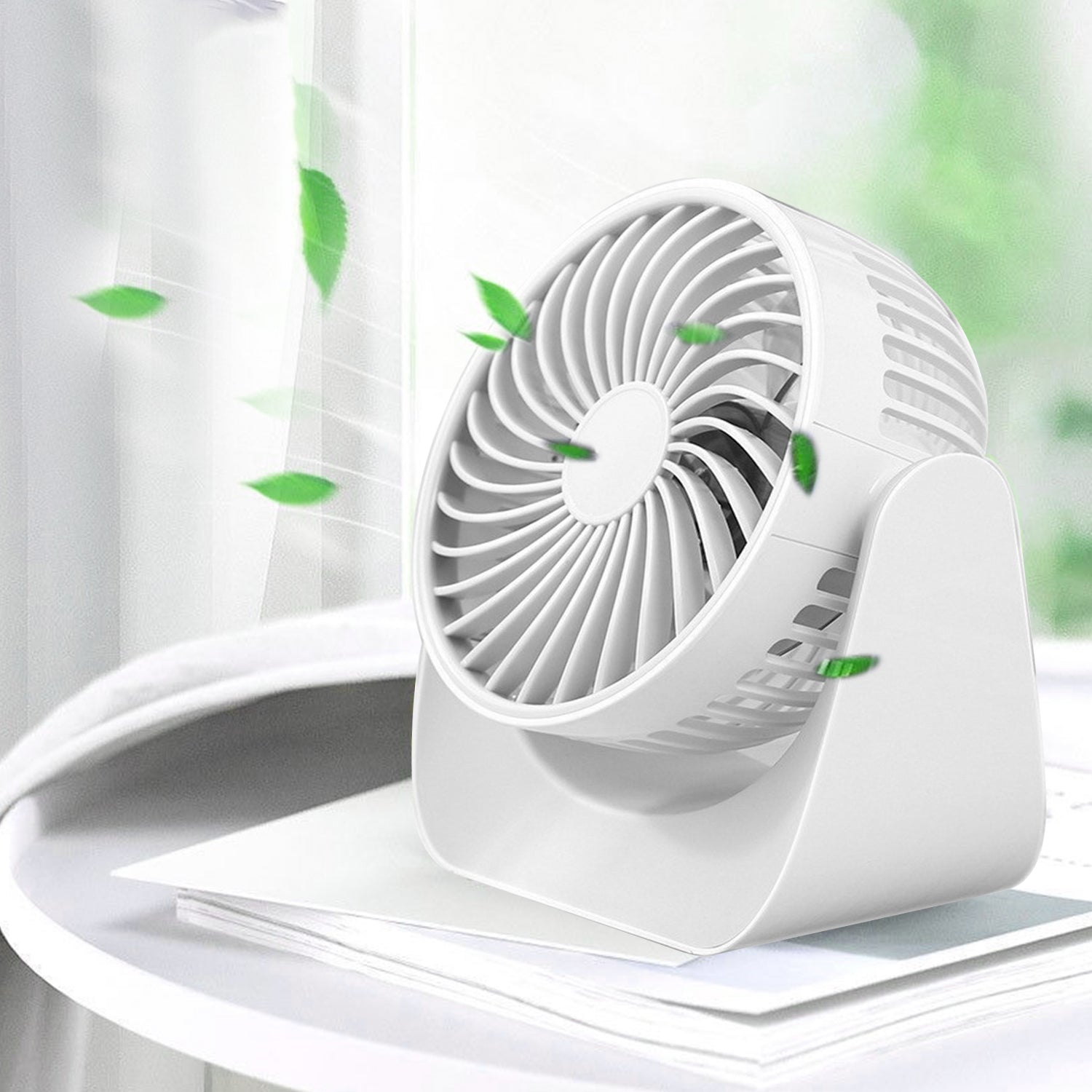 Mini Fan USB ultra silent charging with battery fan for desk