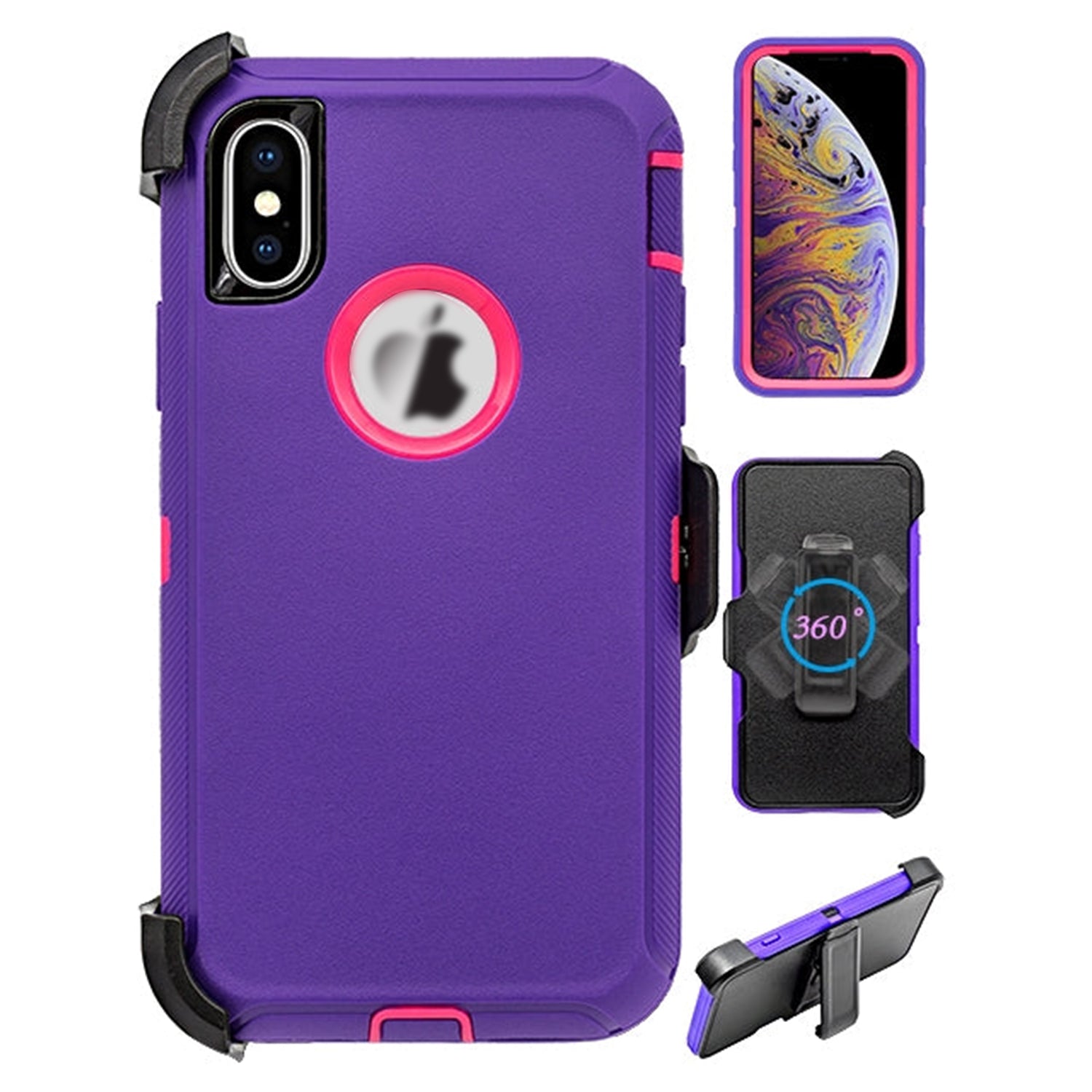 iPhone X / XS Full Protection Heavy Duty Shockproof Case