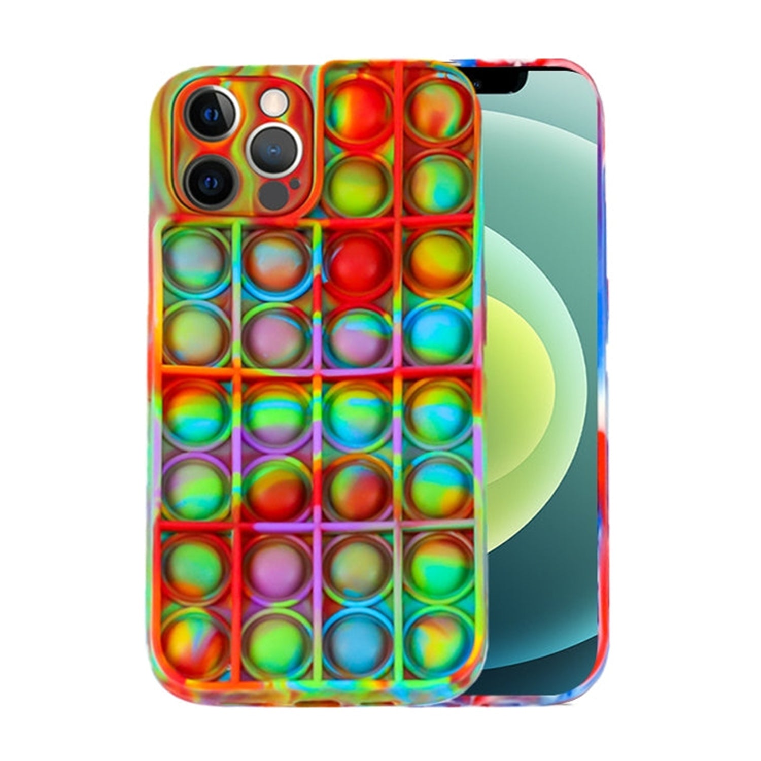 iPhone 12(6.1'') Press bubble sense mobile phone case