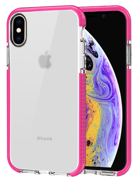 Transparent TPU Case Shockproof Drop Resistant Case for Xs Max (6.5")