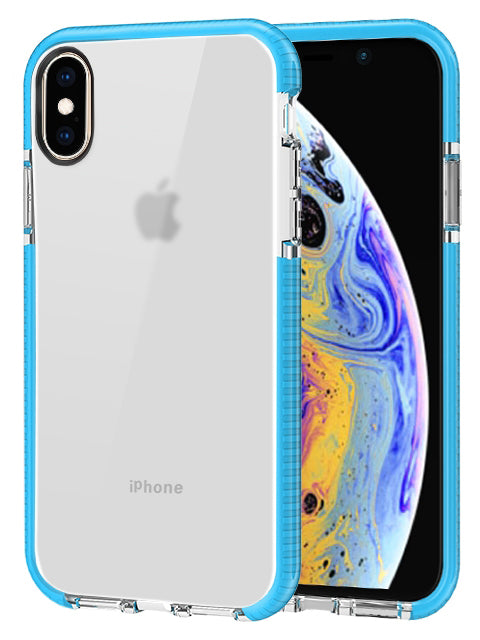 Transparent TPU Case Shockproof Drop Resistant Case for Xs Max (6.5")