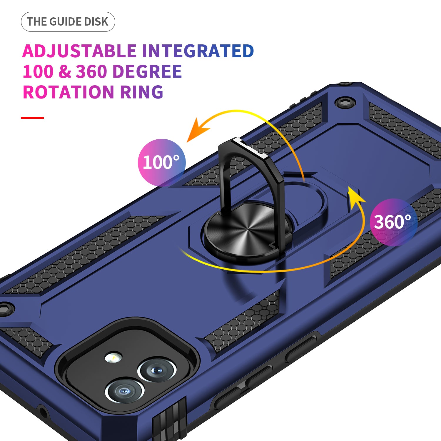 Samsung Galaxy A04 Ring Magnetic GPS car mount Phone Holder