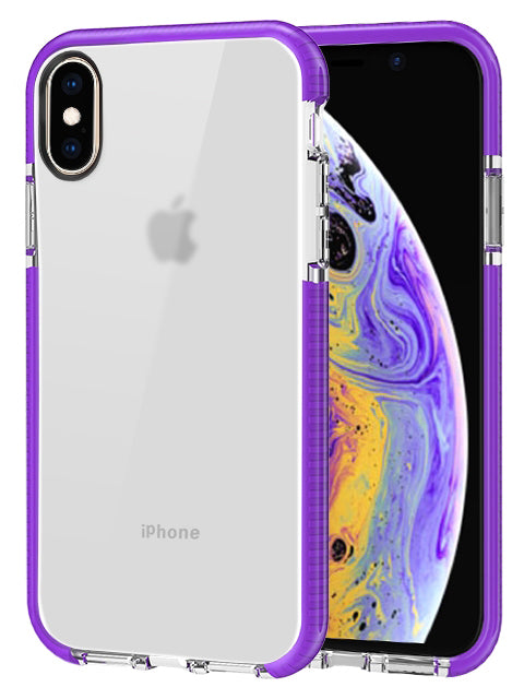 iPhone X / Xs Transparent TPU Case Shockproof Drop Resistant Case Cover