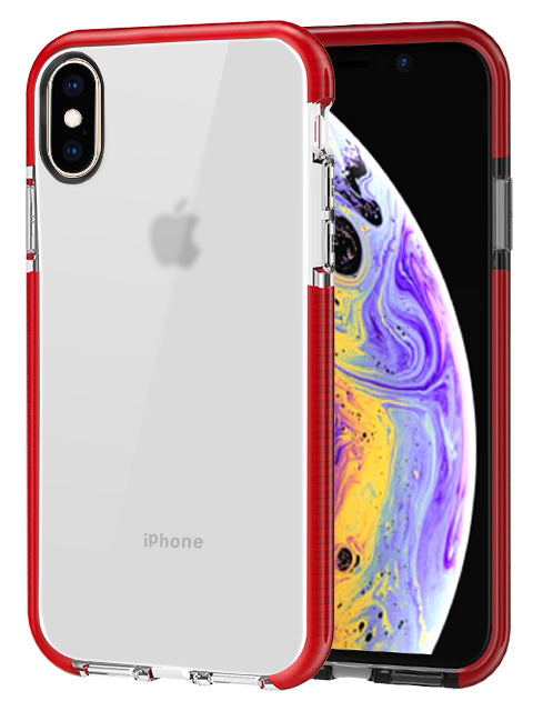 Transparent TPU Case Shockproof Drop Resistant Case for Xs Max (6.5")