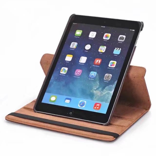 360 Degrees Rotating Leather Standing Case for iPad Mini 3