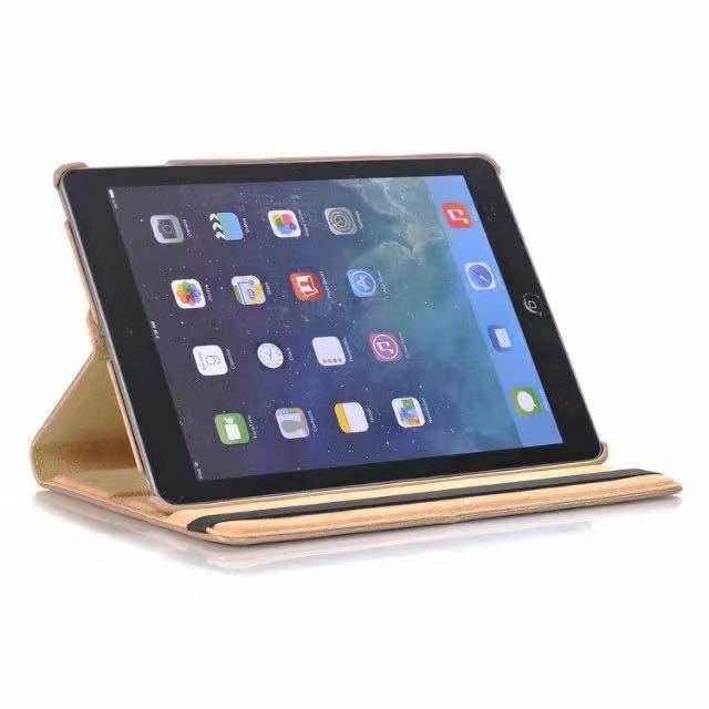 360 Degrees Rotating Leather Standing Case for iPad Mini 3