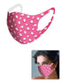 Unisex Cool Washable Reusable Face Mask Fashion Adult Anti Dust - Hot Pink