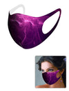 Unisex Cool Washable Reusable Face Mask Fashion Adult Anti Dust - Purple