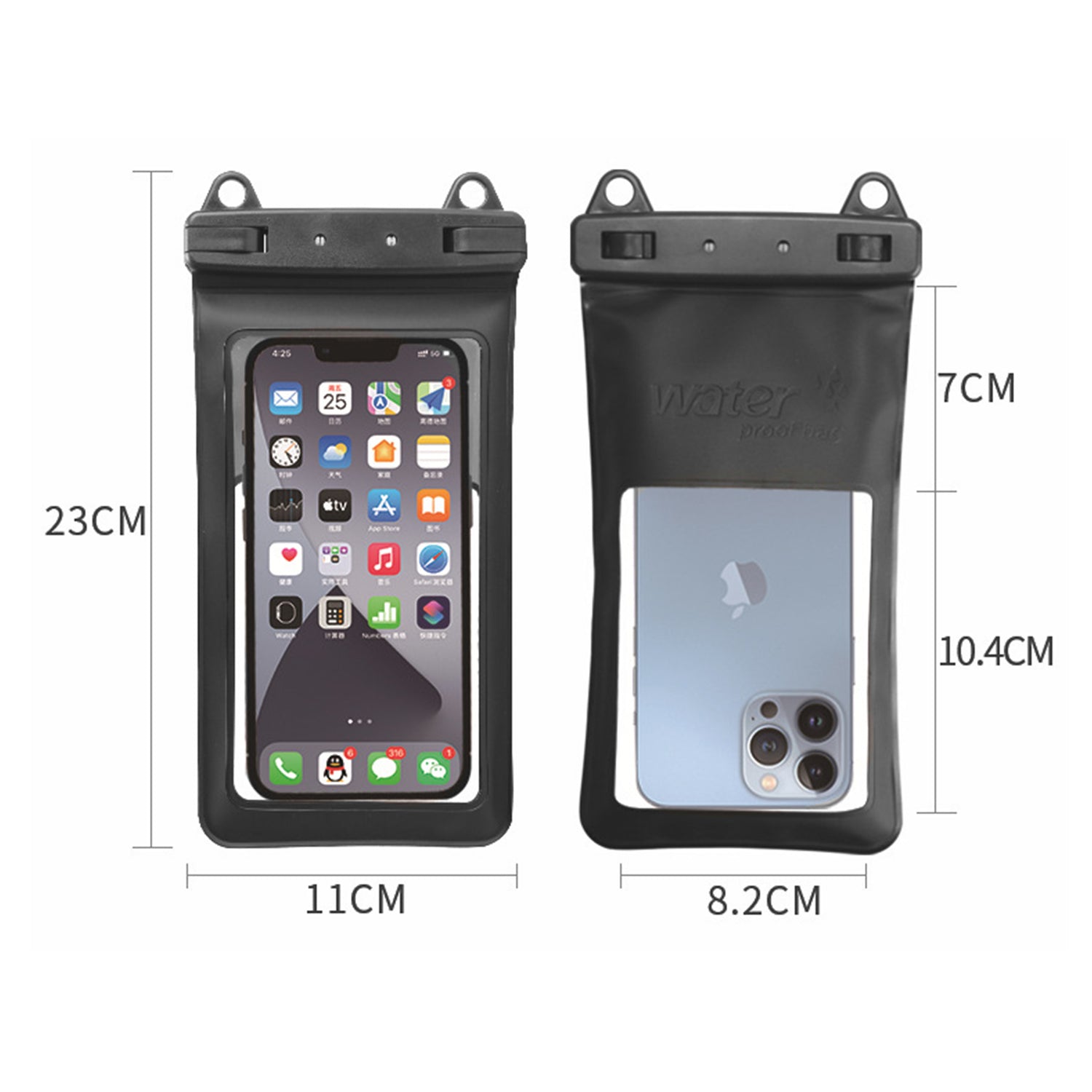 skiing Pendant mobile phone waterproof bag