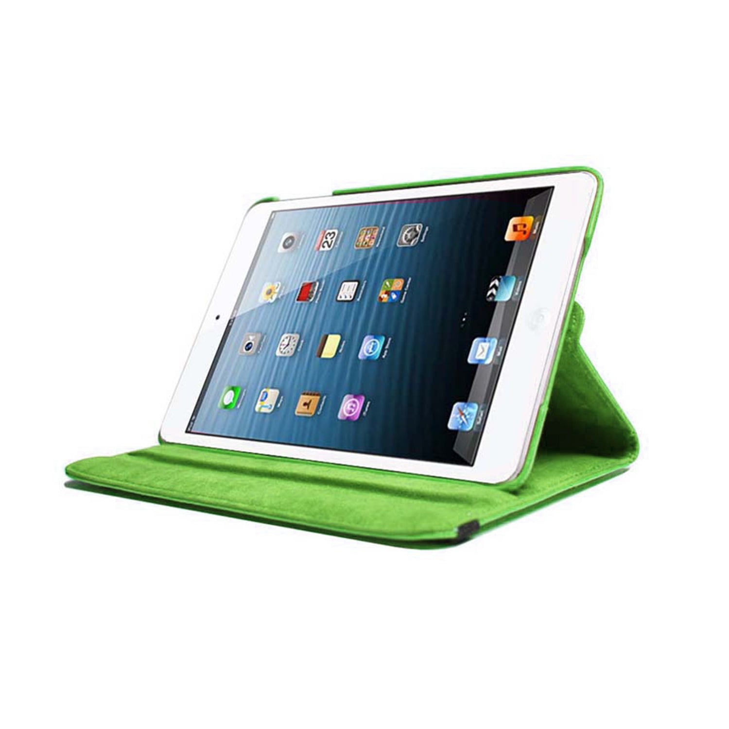 360 Degrees Rotating Leather Standing Case for iPad Mini 3