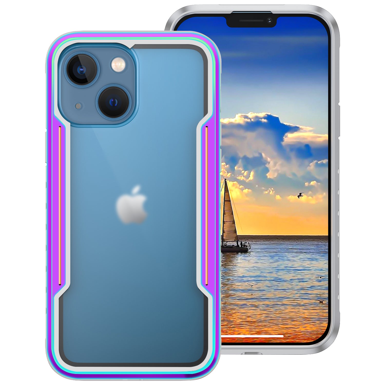 iPhone 14 Plus(6.7") Designed Colorful Bumper Full Body Heavy Duty Protection Case