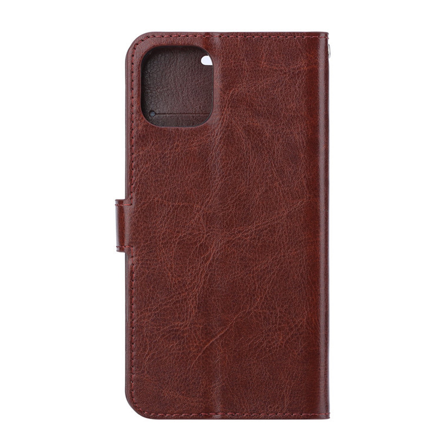 iPhone 11 (6.1") Plain Leather Wallet Case