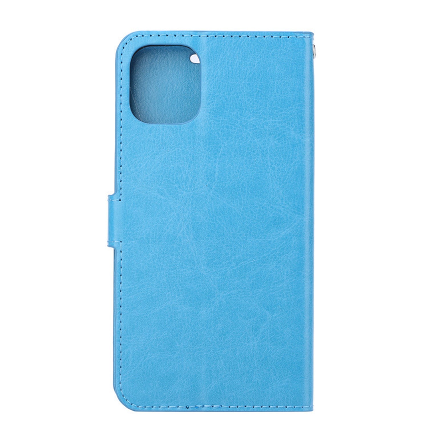 iPhone 11 Pro Max (6.5") Plain Leather Wallet Case