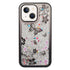 iPhone 13 Diamond inlaid on both sides, colorful butterfly quicksand  case