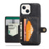 iPhone 14 Plus Magnetic 2 in1  Leather card bag case  and Removable Back Cover