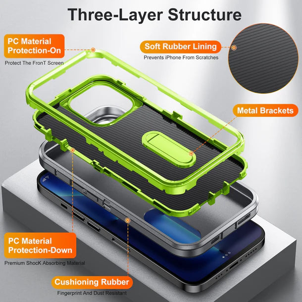 Kickstand anti-dropProtection Case for iPhone 13 Pro