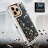 iPhone 13 Pro Max Transparent Floating Glitter Heavy Duty Case