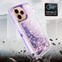 iPhone 13 Pro Max Transparent Floating Glitter Heavy Duty Case