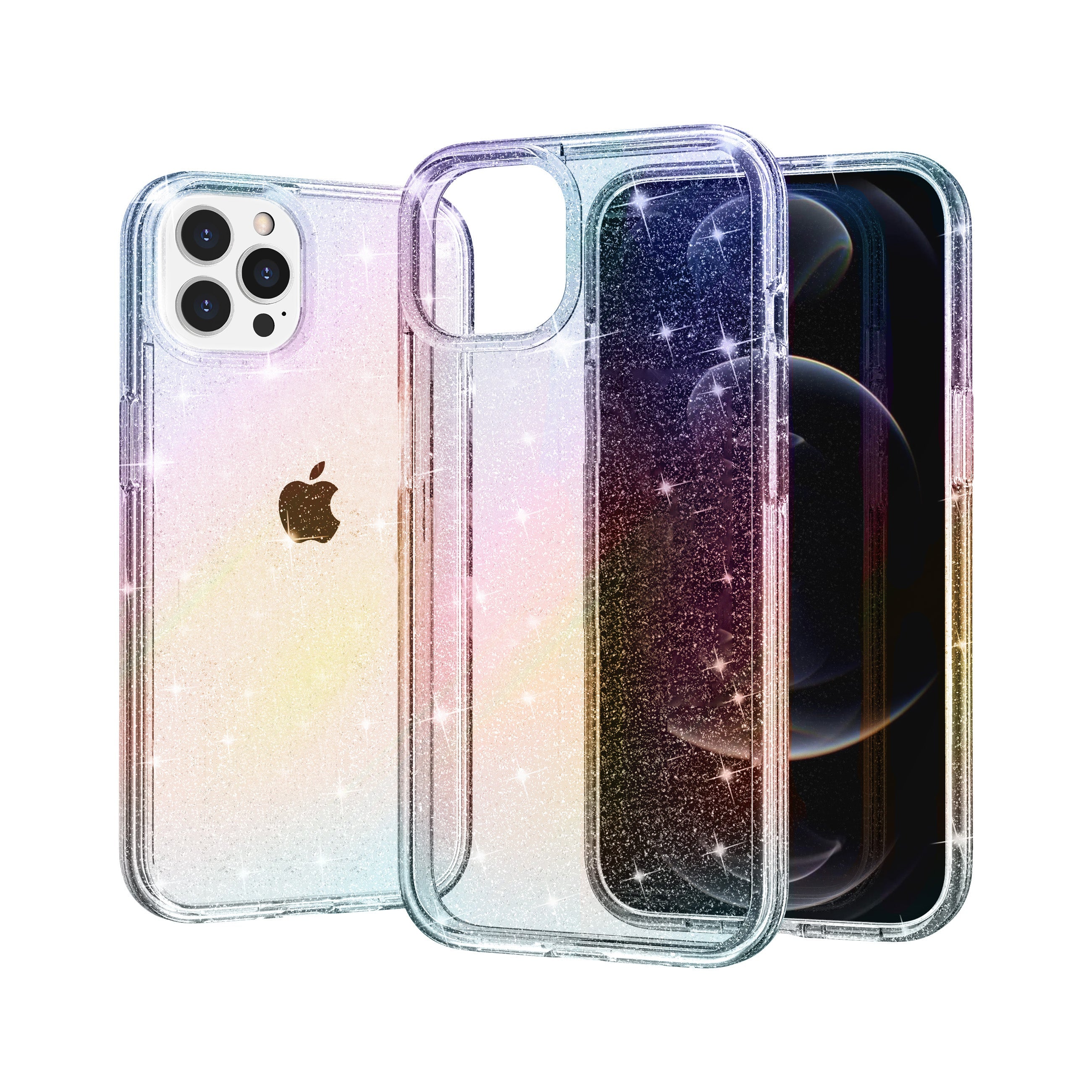 iPhone 14 Pro gradient shiny transparency Case