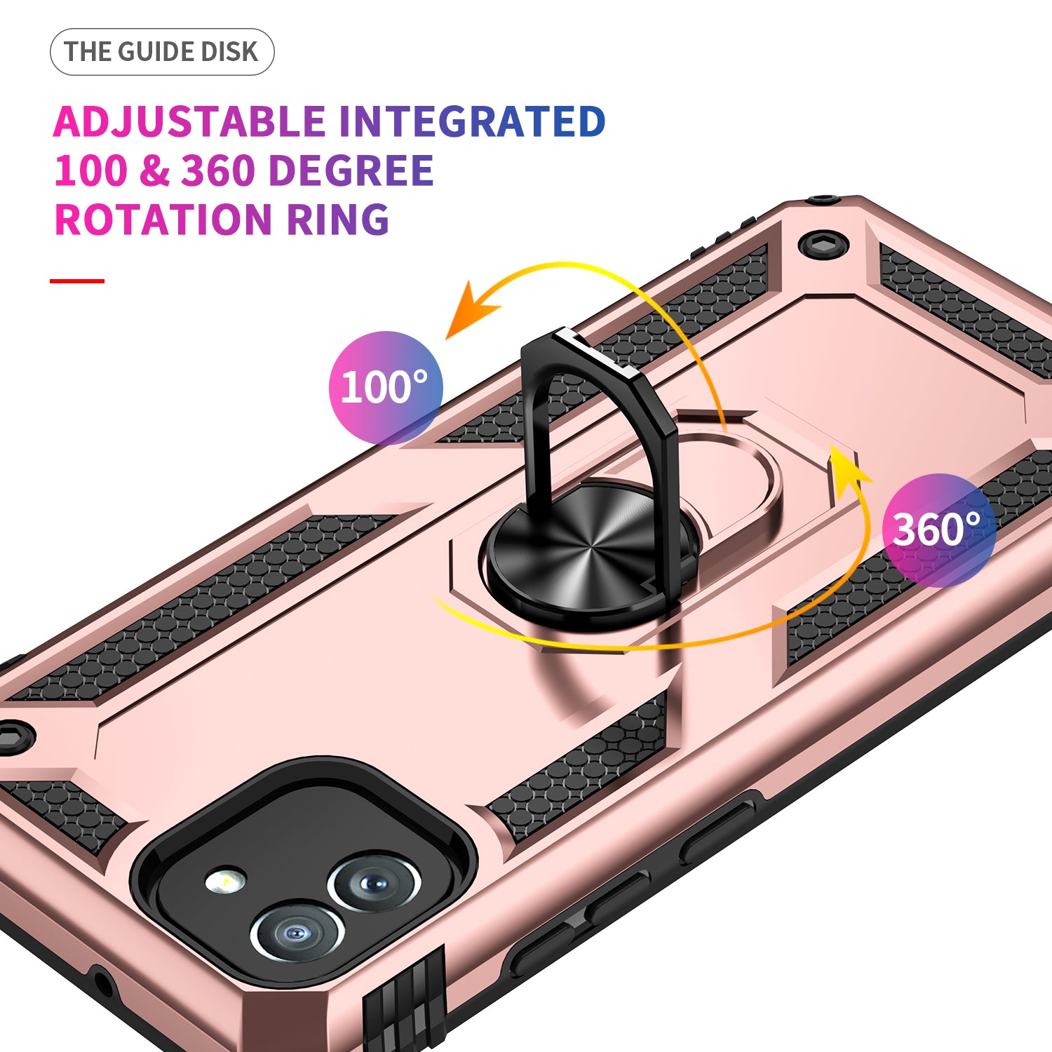 Samsung Galaxy A03 Ring Magnetic GPS car mount Phone Holder