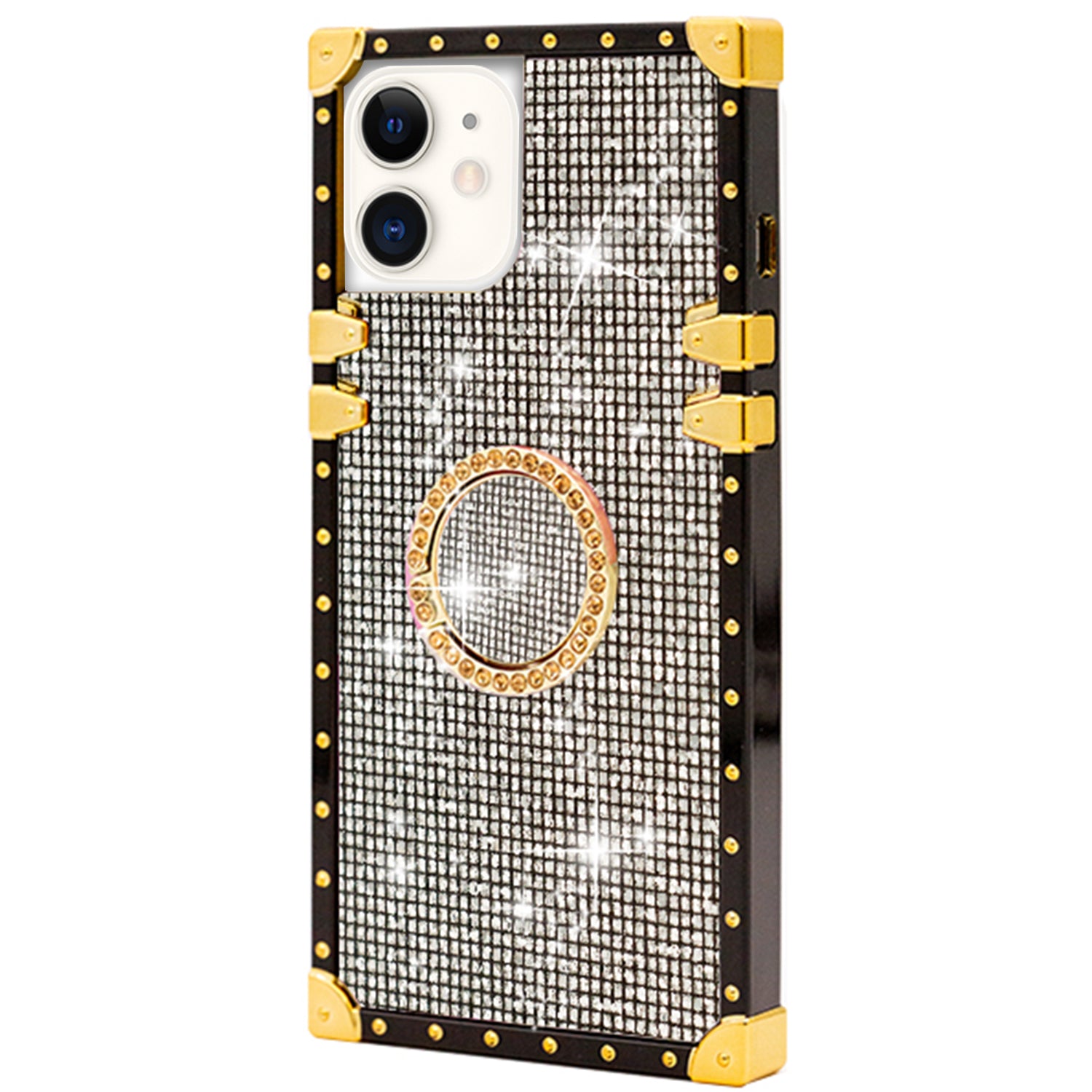 iPhone 11 (6.1") TPU Luxury Diamonds Fashion Case with Kickstand